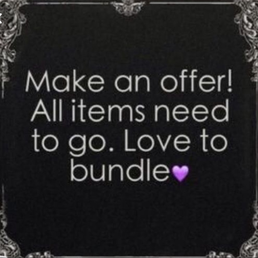 ‼️ I accept most offers‼️
